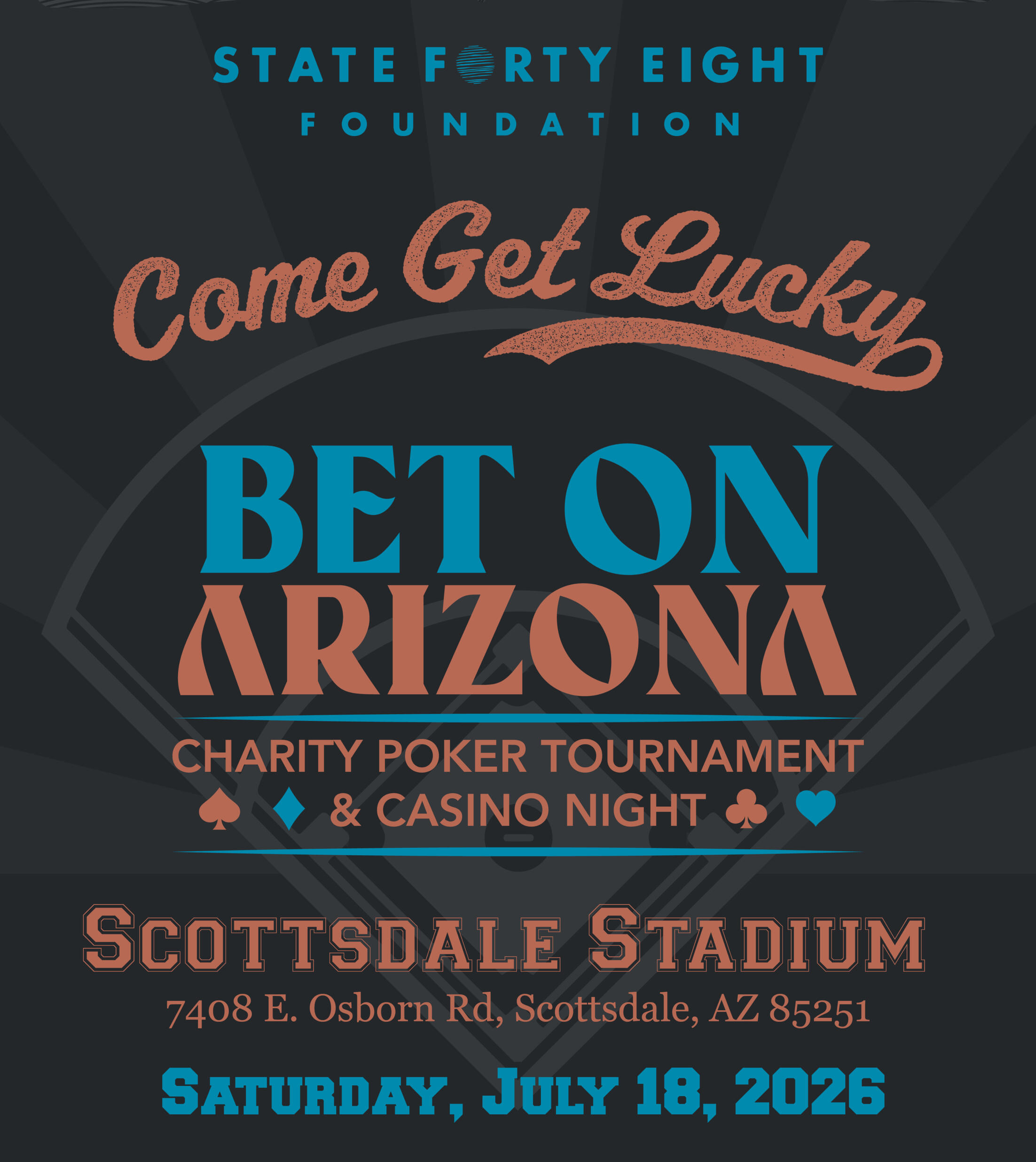 State Forty Eight Foundation Bet on Arizona Charity Poker Tournament